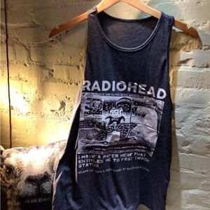 NEW! Radiohead tank